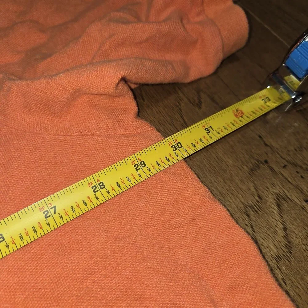Polo Ralph Lauren Shirt Mens 4XB Big Orange Pony Golf Preppy Casual Cotton